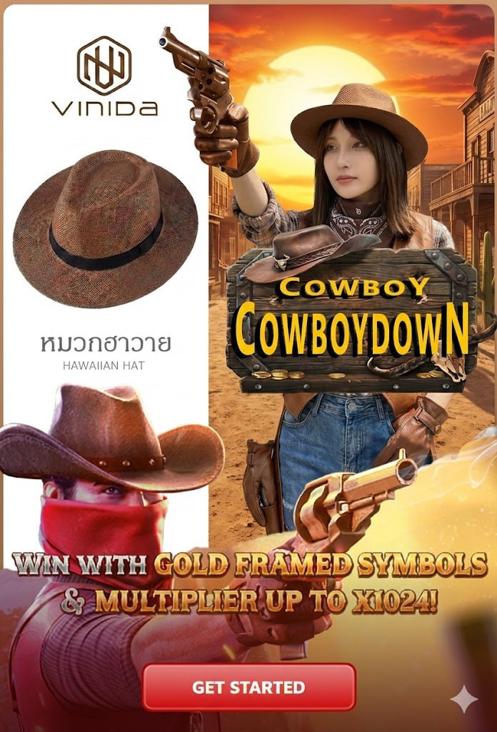 หมวกบัคเก็ต Panama Classic hat หมวกสาน ทรงคาวบอย